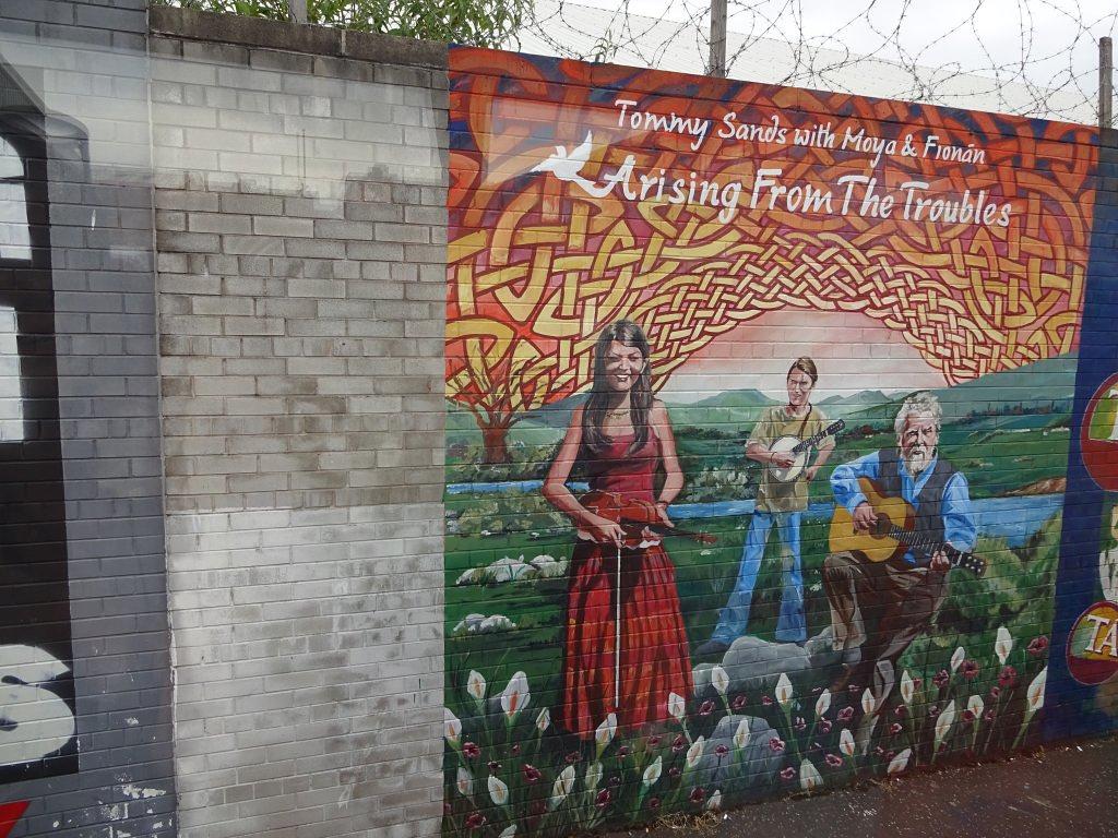 Belfast republican mural