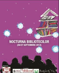 nocturna bibliotecilor - afis