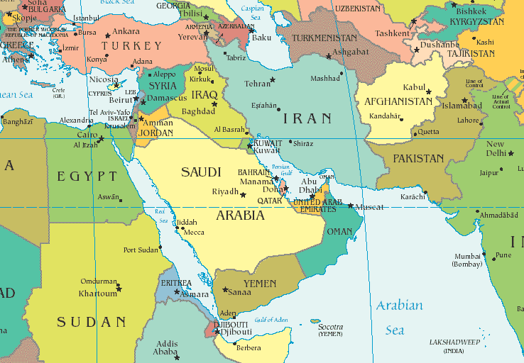 Middle-East-map