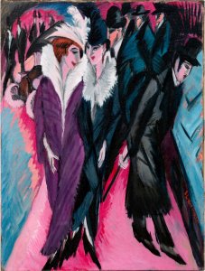 Ernst Ludwig Kirchner - Street, Berlin, 1913