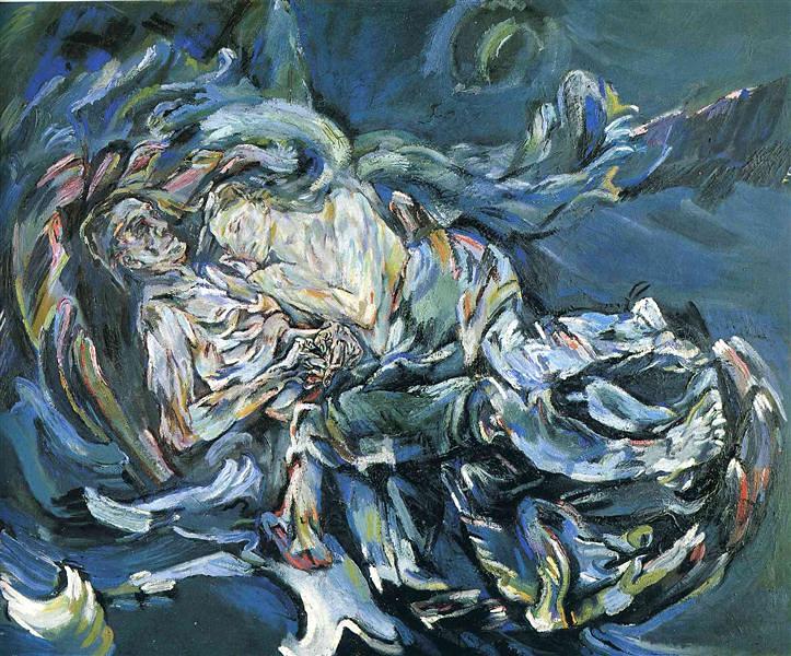 Oskar Kokoschka – The Bride of the Wind, 1914