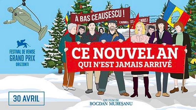 „Anul Nou care n-a fost”/ „Ce Nouvel An qui n’est jamais arrivé” va fi distribuit  în cinematografele din Franța și Belgia, din 30 aprilie